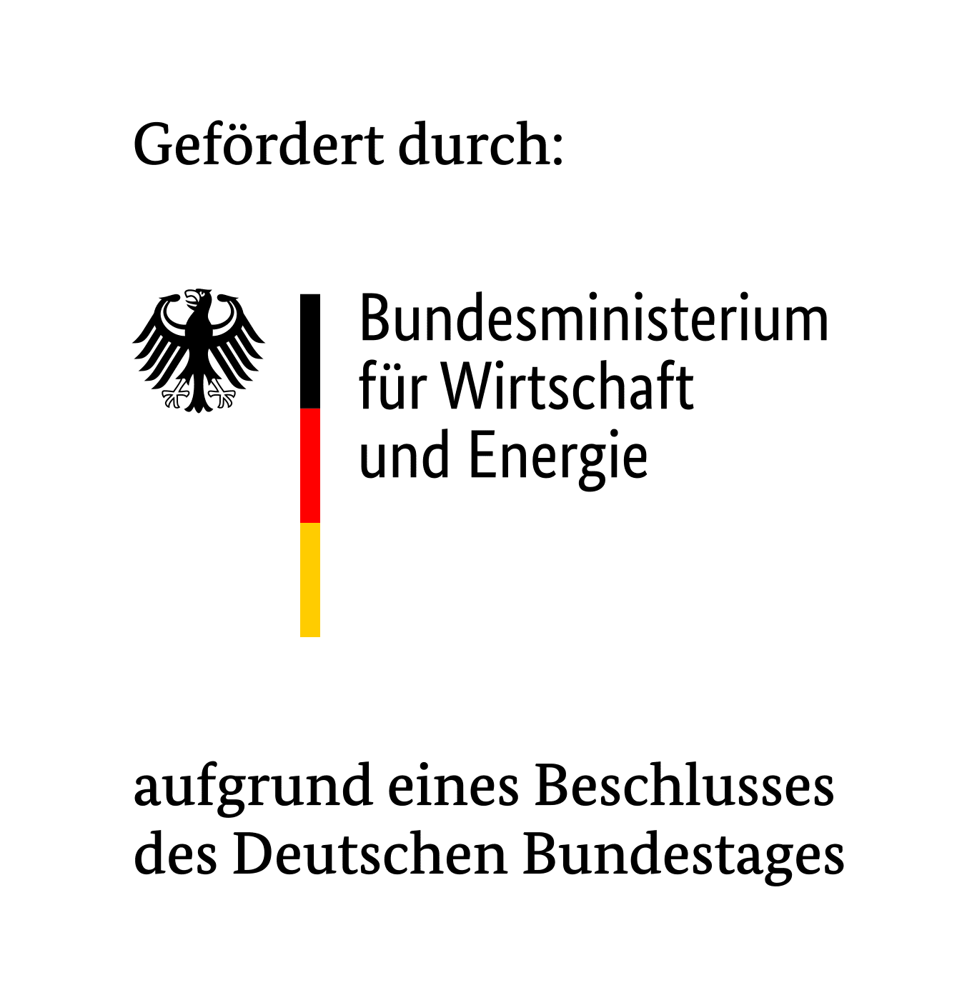 Bundesministerium für Wirtschaft und Energie der Bundesrepublik Deutschland Logo