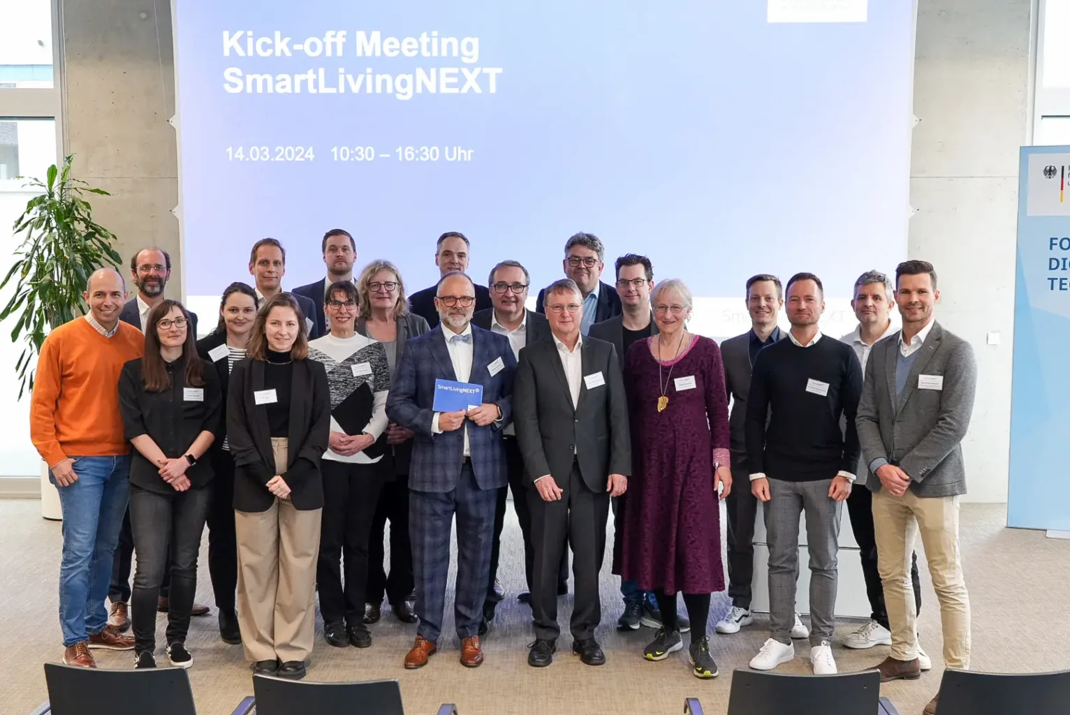 Kick Off der SmartLivingNEXT Forschungsprojekte