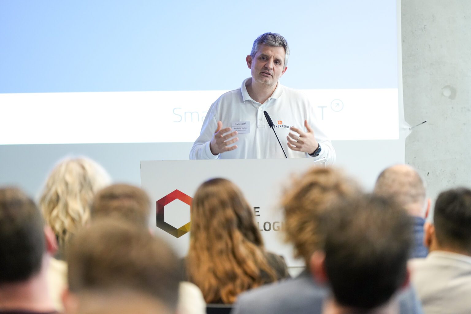 Konstatin Krahtov, Open Experience GmbH, will mit dem Projekt BIM-4-CARE eine nahtlose Integration von Bauplanung und technologischer Umsetzung zu realisieren und so die Lebensqualität von Bewohnerinnen und Bewohnern verbessern.